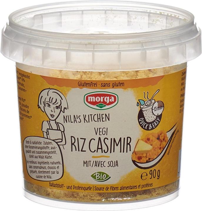 Actual product image Morga Riz Casimir with Soy Vegi gluten-free organic (90 g)