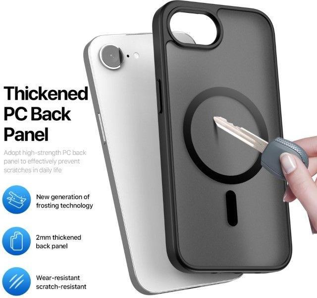 Produktbild Dux Ducis iPhone SE (2025) Compatible with MagSafe Case - Black (Apple iPhone 16e)