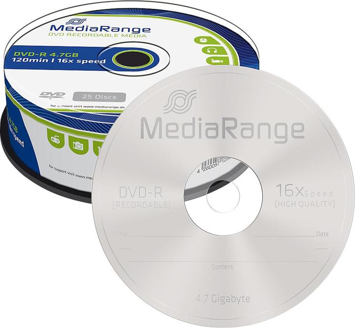 Produktbild MediaRange Cd-R (50 x)