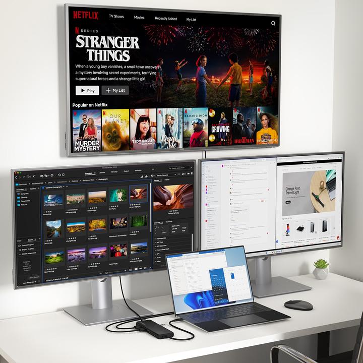 Produktbild Satechi 13-in-1 USB-C Triple Display Multiport Adapter (USB-C, 13 Ports)