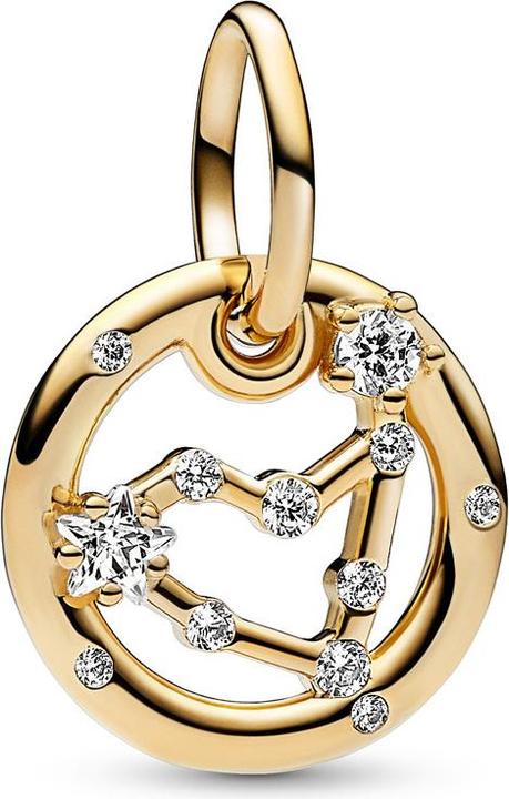 Pandora Steinbock Zodiak Charm/Beads (Vergoldet)