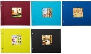 Actual product image Goldbuch Bella Vista bord. 30x25 screw album 40 black pages (30 x 25 cm)