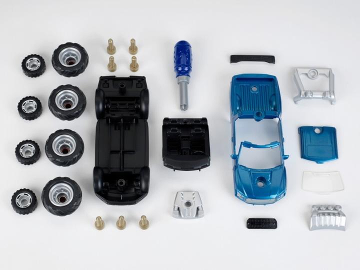 Produktbild Theo Klein 3312 2017 Ford F-150 Raptor Schraubauto, 3 in 1 I Bau-Set für mindestens 4 Ford-Raptor-Modelle I Ink