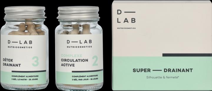 D-Lab Nutricosmetics D-Lab Super Draining Duo Set