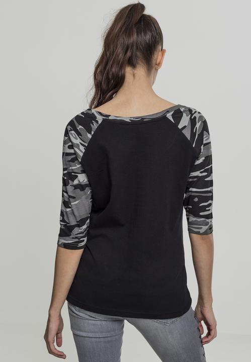 Produktbild Urban Classics Ladies 3/4 Contrast Raglan Tee (4XL)