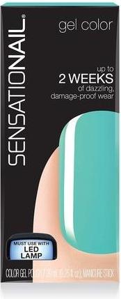 Immagine prodotto SensatioNail Smalto Gel Soprattutto Menta 7,39ml Verde Menta Smalto Gel At-Home Verde Menta Turchese (Per lo più verde menta turchese, Smalto per unghie effetto gel)