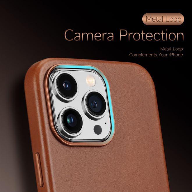 Produktbild Dux Ducis Naples Series Echtleder Hülle (Apple iPhone 14 Pro Max)