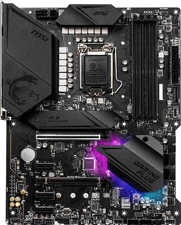 Image du produit MSI MPG Z490 Gaming Plus (LGA 1200, Intel Z490, ATX)