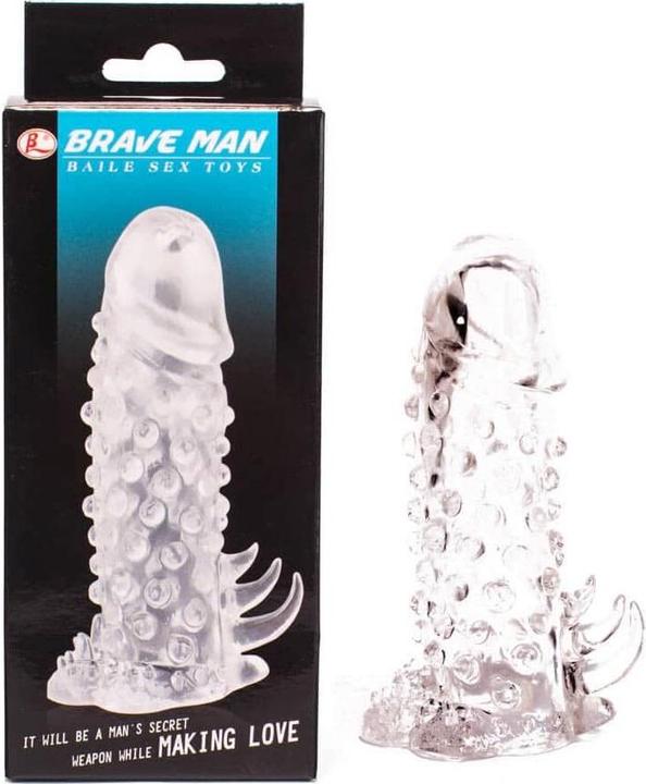 Produktbild Debra Brave Man Penishülse Klar 2