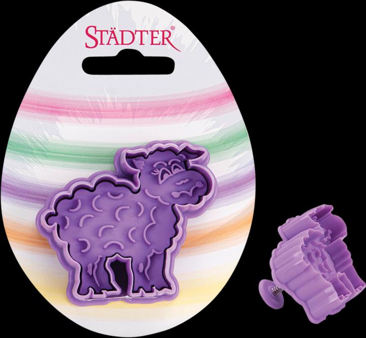 Produktbild Städter Präge-Ausstecher Schaf auf Karte 6.5 cm
