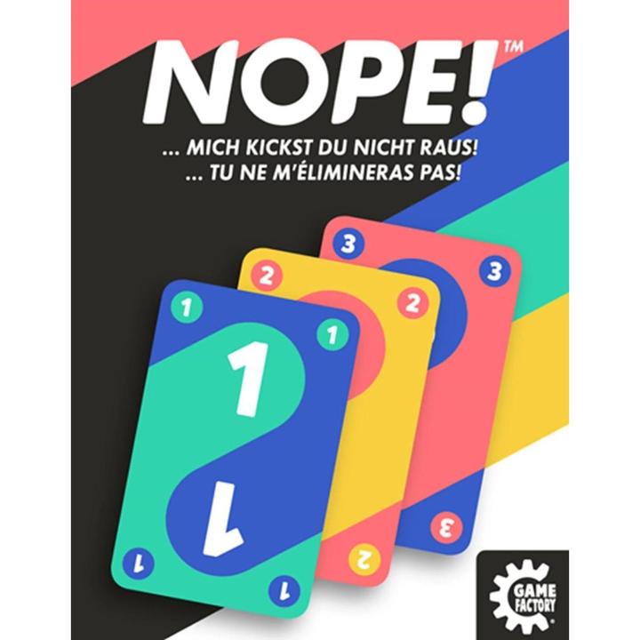 Produktbild Game Factory Nope! (Deutsch, Französisch, Englisch)
