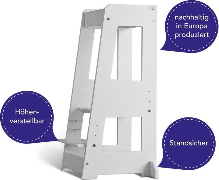 Produktbild Tissi Lernturm Felix mit Anti Rutschmatten Set