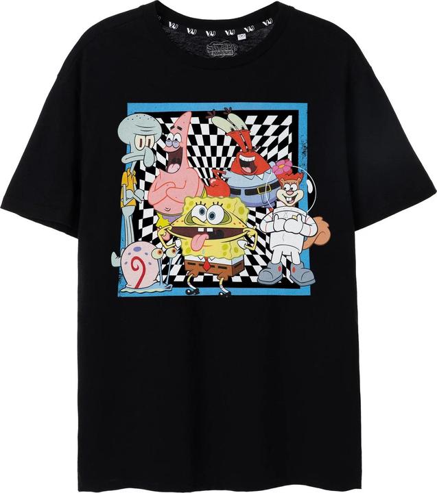 Spongebob Squarepants Group Shot TShirt mit kurzen Ärmeln (S)