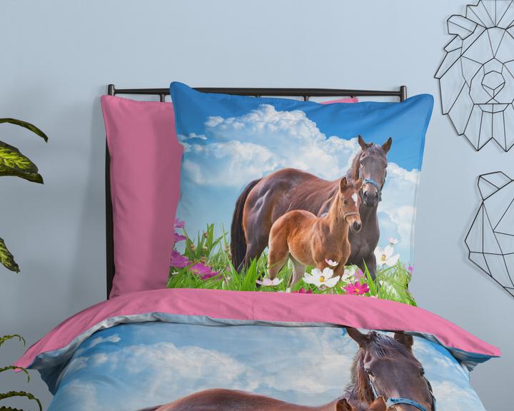 Image du produit Good Morning Dora (Set de linge de lit, 135 x 200 cm, 80 x 80 cm)