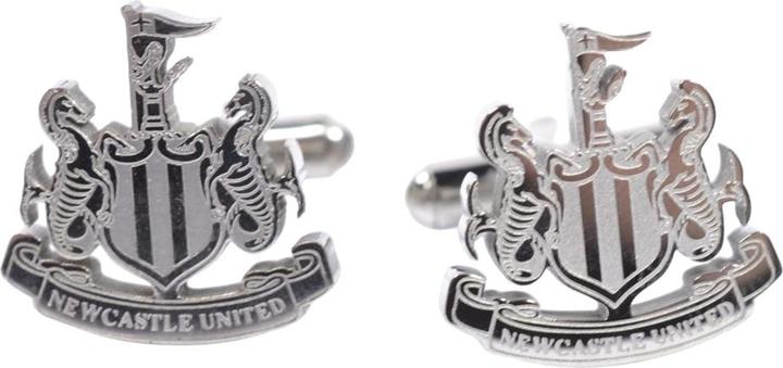 Newcastle United FC Manschettenknöpfe Wappen Edelstahl (100% synthetisches Material)