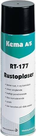 ITW KEMA Rostentferner RT-177 500ml Sprayzum Lösen von verrosteten Muttern, Schrauben, Ventilen, Kuppl