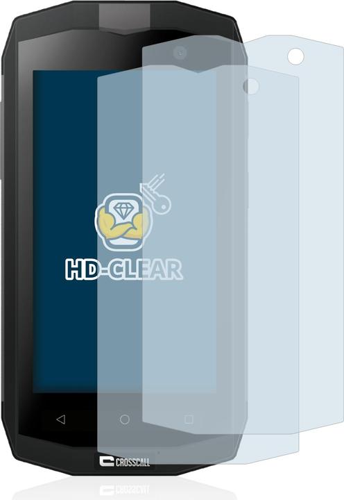 Actual product image BROTECT Screen Protector Clear (2 Piece, Crosscall Trekker M1)