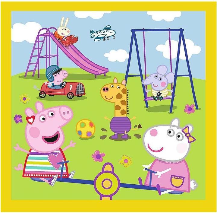 Actual product image Trefl 3 in 1 Puzzle Peppa Pig 20/36/50T (106 pieces)