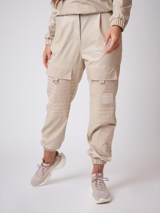 Actual product image Project X Paris Women's imitation leather square padded trousers (XS)