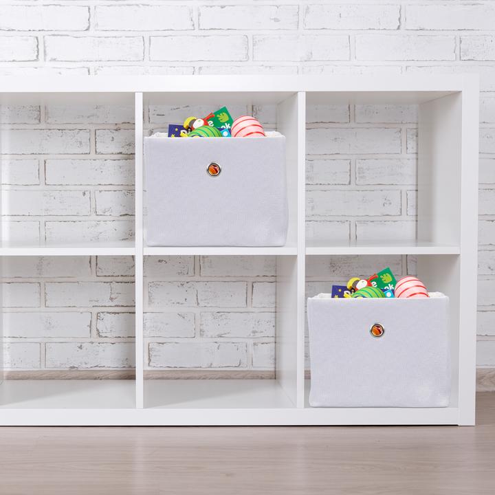 Produktbild Relaxdays 2x Aufbewahrungsbox (20.5 x 25 x 16 cm, 8 l)