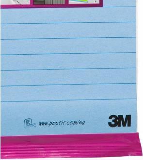 Actual product image Post-it Super Sticky (102 x 152 mm)