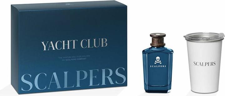 Immagine prodotto Scalpers Set mit Herrenparfüm YACHT CLUB 2 Stücke (Eau de parfum, 125 ml)