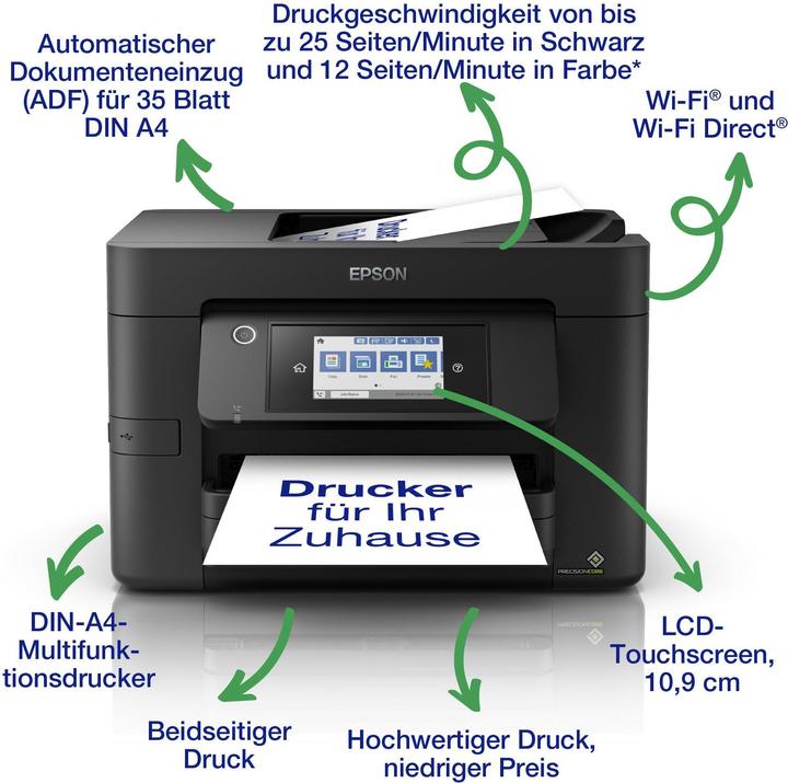 Image du produit Epson WorkForce Pro WF-4825DWF (Encre, Couleur)