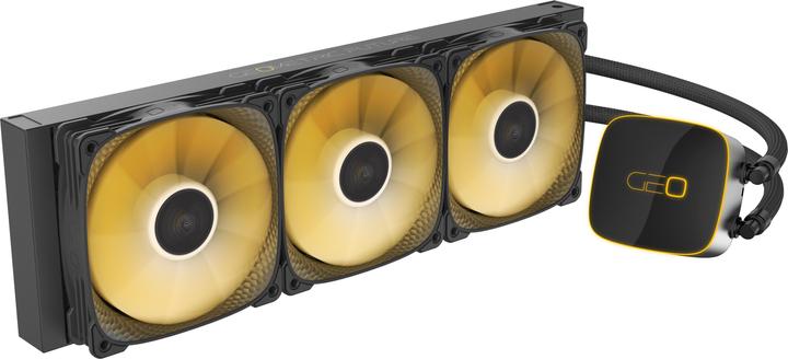 Actual product image Geometric Future Eskimo Junior Neon 360 AIO water cooling, ARGB - black, 360mm