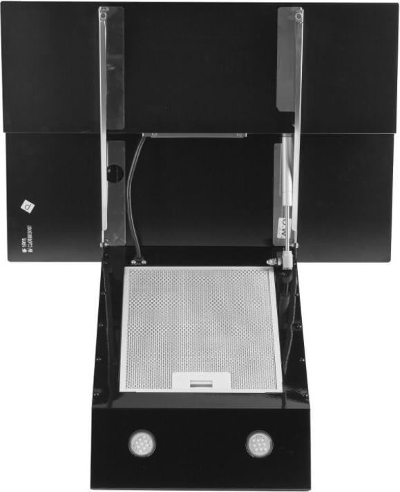 Produktbild Akpo Cooker hood chimney WK-4 Balance 60 (408 m3 / h, 600mm, black) (Wandhaube)