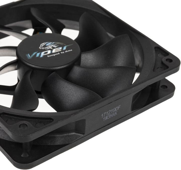 Actual product image Akasa Viper Black (120 mm, 1 x)