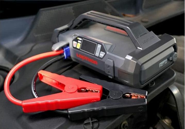 Actual product image Lokithor Jump starter and air pump (2000 A, 20000 mAh)