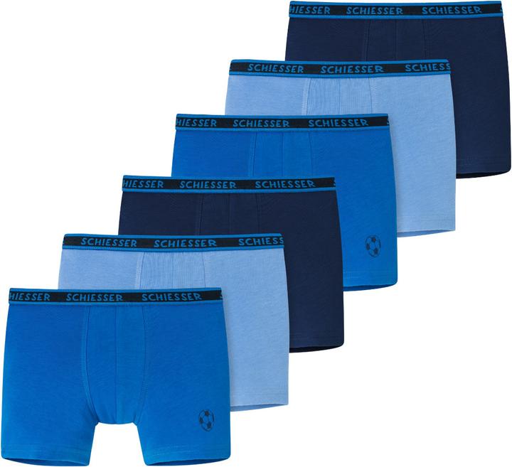 Immagine prodotto Schiesser Confezione da 6 pantaloncini / pantaloni da bambino in cotone organico 95/5 (116, confezione da 6)