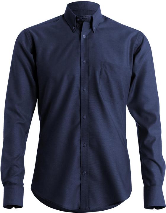 Kustom Kit Slim Fit Oxford Hemd langärmlig