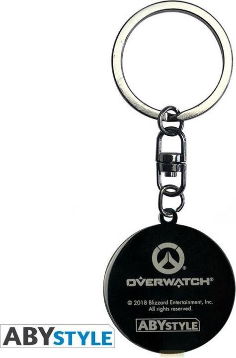 Actual product image ABYstyle OVERWATCH - Keychain Blackwatch X4