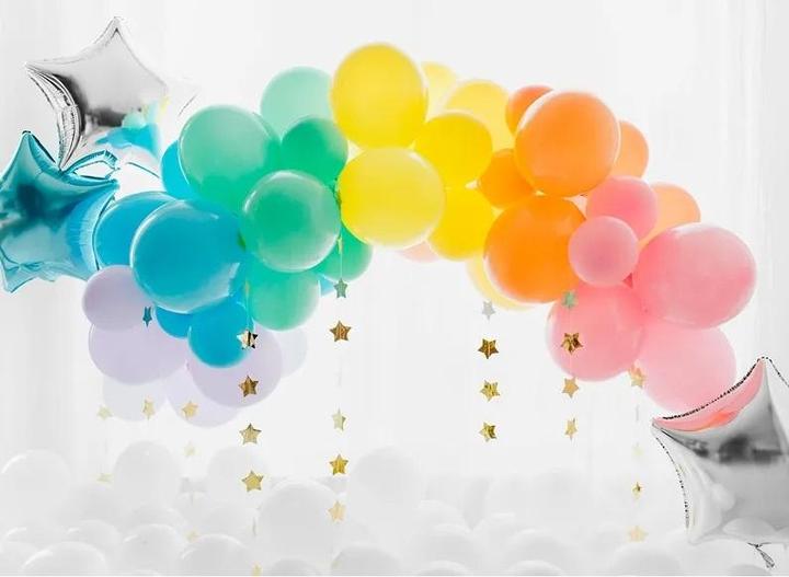 Produktbild Partydeco Goldene Sternengirlande (3.6m)