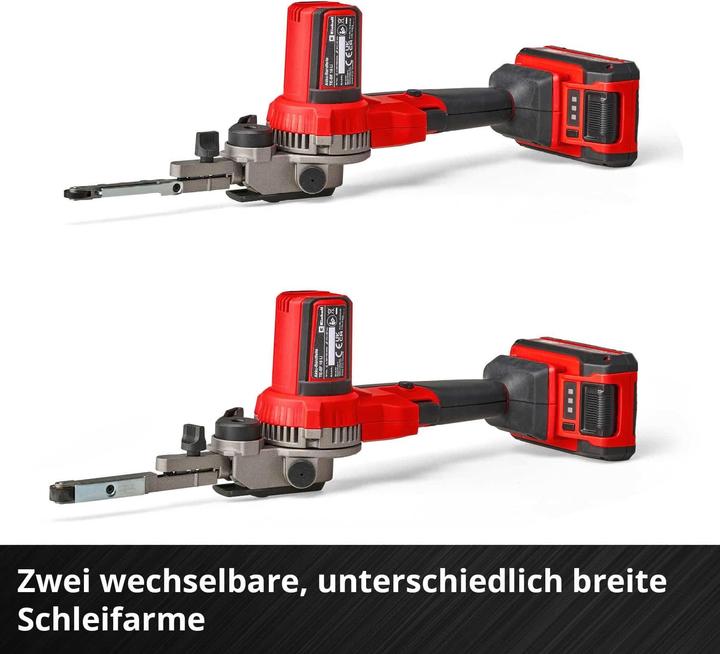 Produktbild Einhell Akku-Bandfeile TE-BF 18 Li Kit (1x 4,0 Ah)