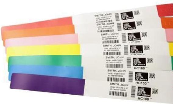 Produktbild Zebra Z-Band Splash (2.54 cm, Grün)