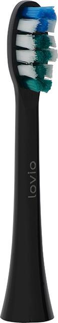 Image du produit Lovio LVTB124BK-HS Têtes de brosse à dents SonicProtect PRO Noir doux (5 x)