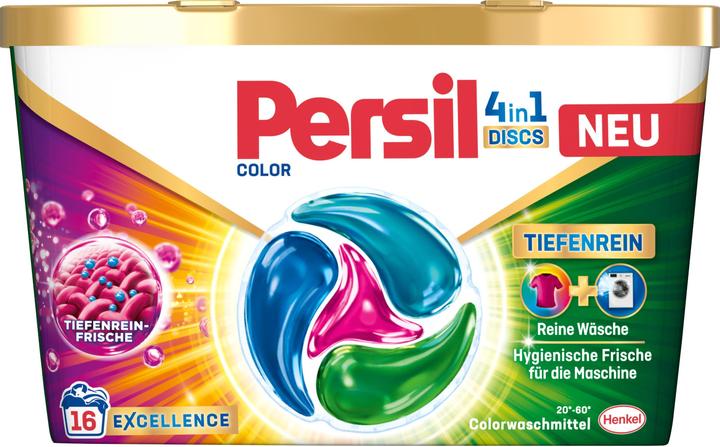 Persil Waschmittel Kapseln Color Discs 16 WG, 272g (16 Washing cycles)