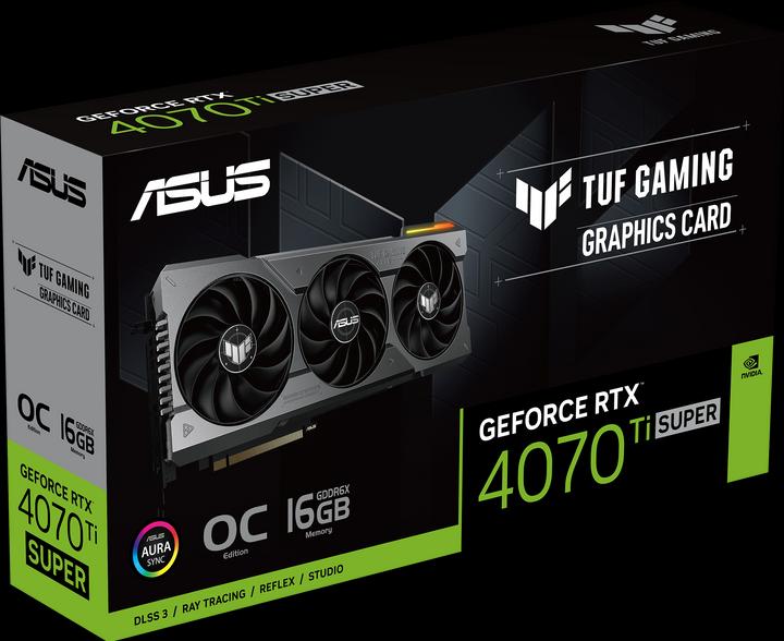 Actual product image ASUS TUF Gaming GeForce RTX 4070 Ti SUPER OC (16 GB)