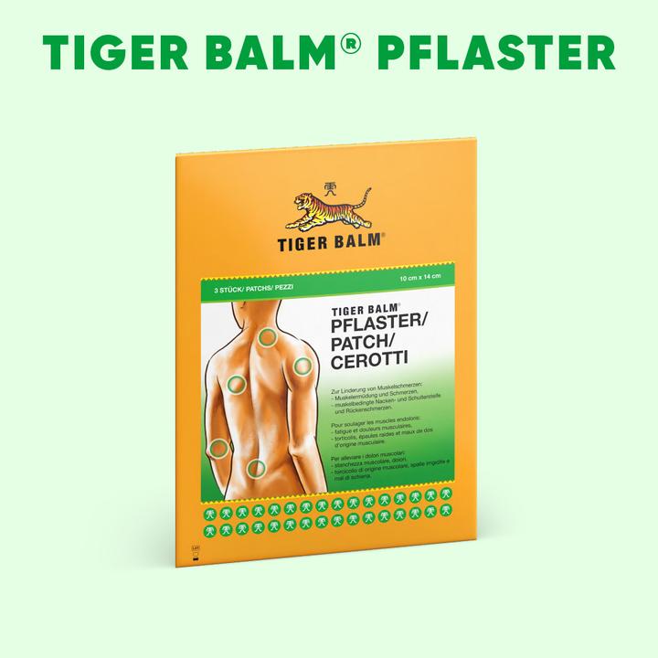 Image du produit Tiger Balm Plâtre pour les douleurs musculaires (3 x)