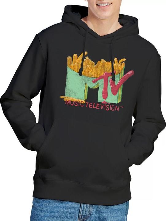 Immagine prodotto MTV Felpa con Cappuccio Patatine Fritte Uomo (M)