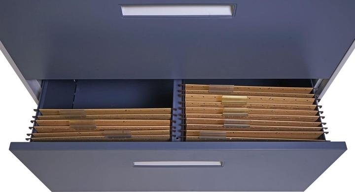 Actual product image Jamb Lockable hanging file cabinet (132 x 76 x 46 cm)