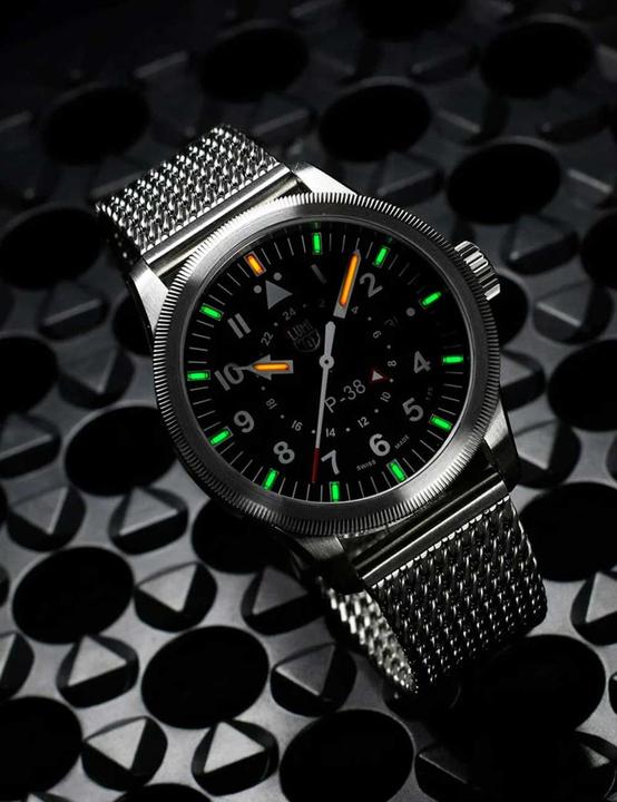 Produktbild Luminox P-38 Lightning Gmt 9520 Series (Fliegeruhr, 42 mm)