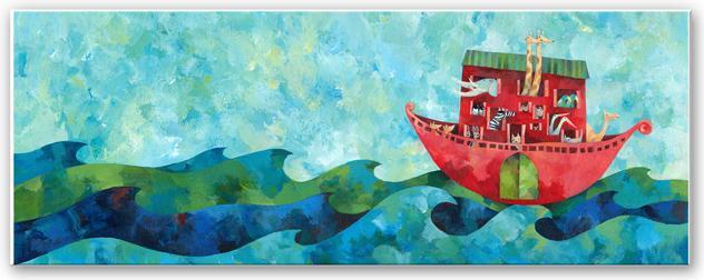 Produktbild Trenddeko Blanz - Arche Noah (80 x 30 cm)