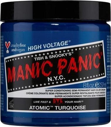 Immagine prodotto Skybound Tintura per capelli classica in crema ad alta tensione 8 once di turchese atomico (Turchese atomico)