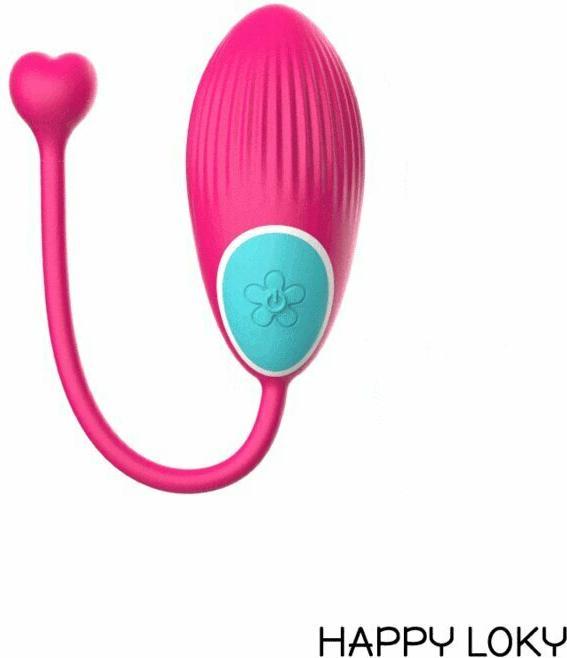 Actual product image Happy Loky Vibro egg "Ocian" with remote control