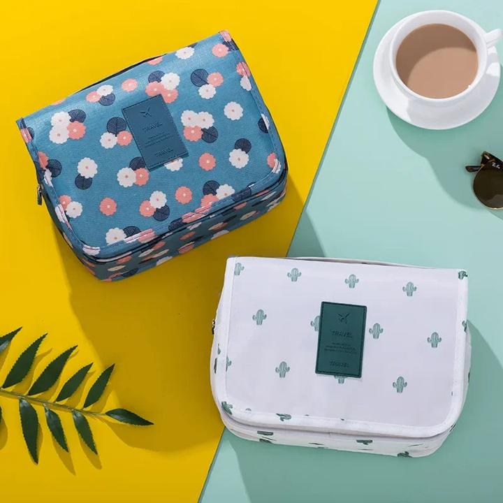 Only-Bags.Store Kosmetiktasche mit Nylon-Haken, Make-up-Tasche, hohe Kapazität, Aufbewahrungstasche für (24 l)