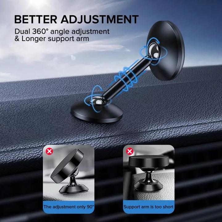 Actual product image PhoneLook Universal magnetic holder for car bathroom office with rod