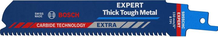 Bosch Professional Zubehör EXPERT ‘Thick Tough Metal’ S 955 CHC Säbelsägeblatt, 3 Stück
